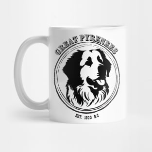 Rustic Pyrenees Logo Mug